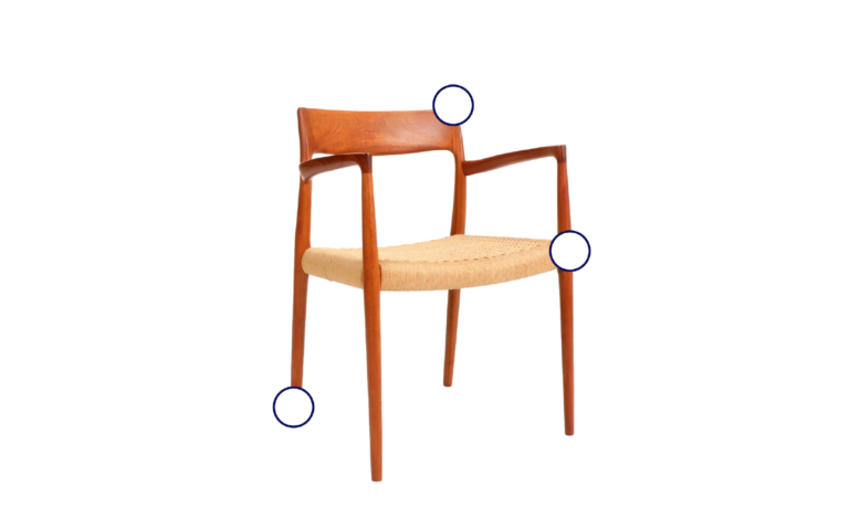 Hotspot feature of a chair