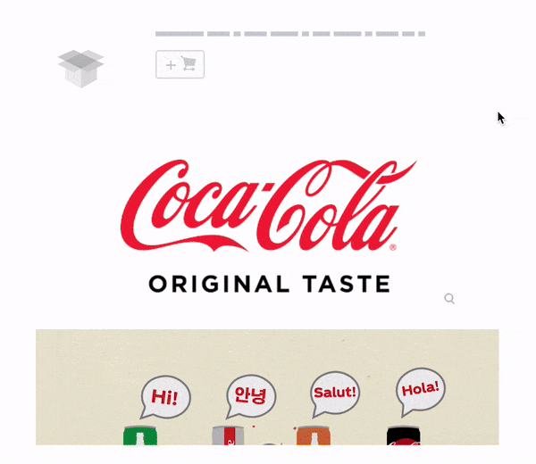 coca-cola rich content example